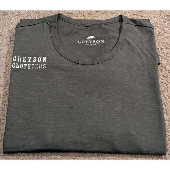 Greyson Clothiers Gray Golf Performance Short Sleeve T-Shirt Men's XL - Picture 1 of 7